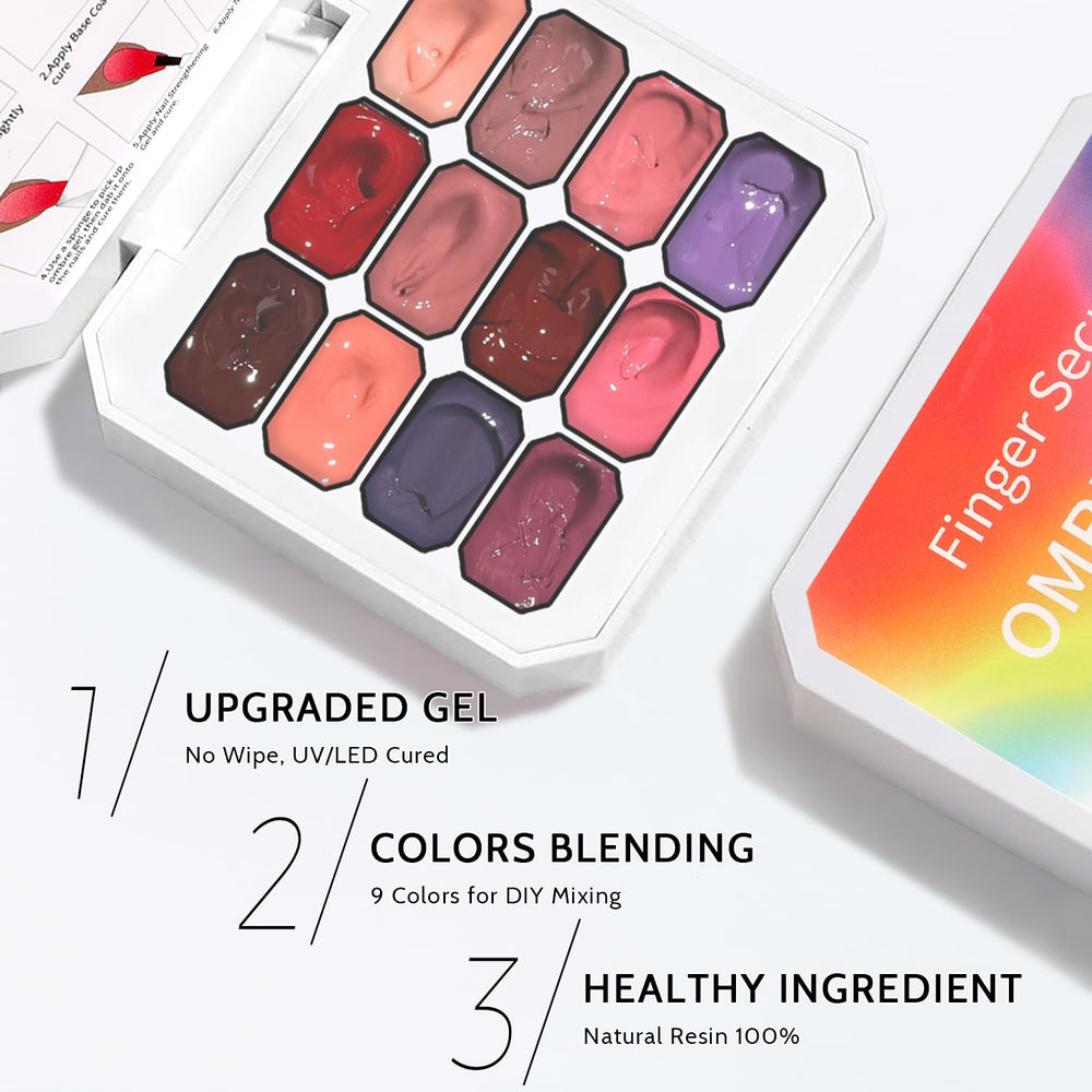 Karroy UV/LED cured palette ensures quick, durable manicures.