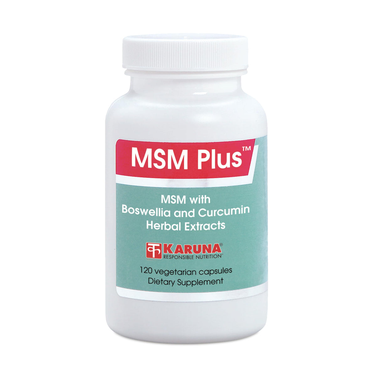 Karuna MSM Plus bottle – 120 vegetarian capsules