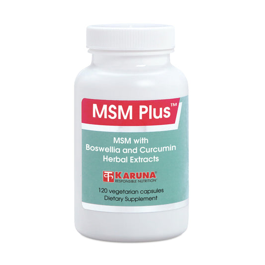 Karuna MSM Plus bottle – 120 vegetarian capsules