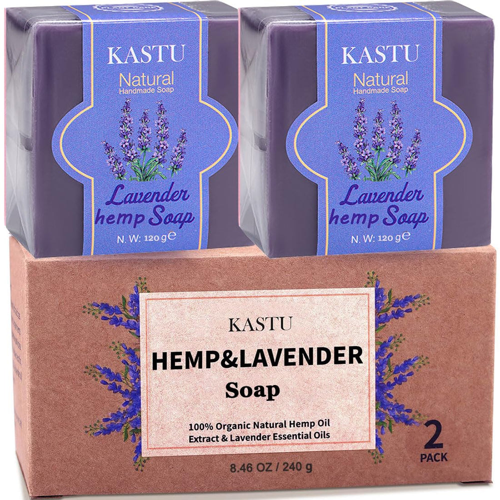 Kastu lavender bar soap closeup lather reveals gentle cleansing for softer skin