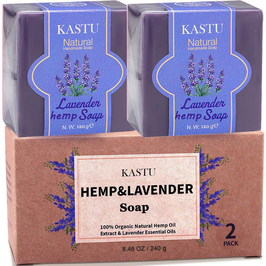 Kastu lavender bar soap closeup lather reveals gentle cleansing for softer skin