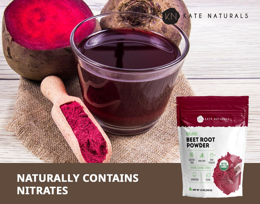 Beet root powder used in baking and as natural red coloring