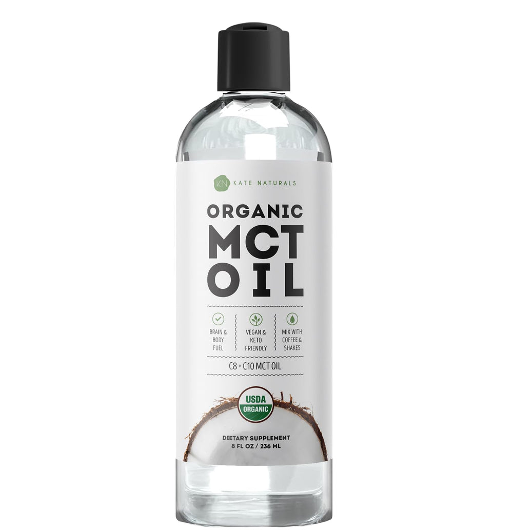 Kate Naturals MCT Oil 8oz bottle