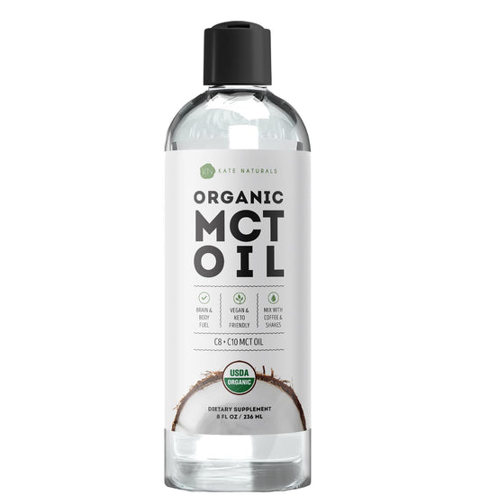 Kate Naturals MCT Oil 8oz bottle