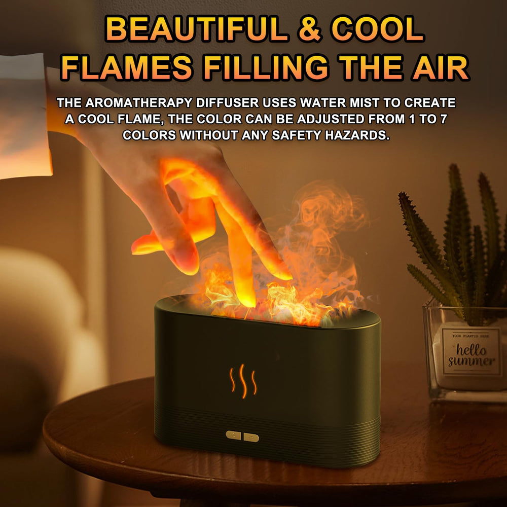 Kathluce aroma diffuser emits fragrance while diffusing essential oils softly.