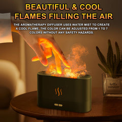 Kathluce aroma diffuser emits fragrance while diffusing essential oils softly.