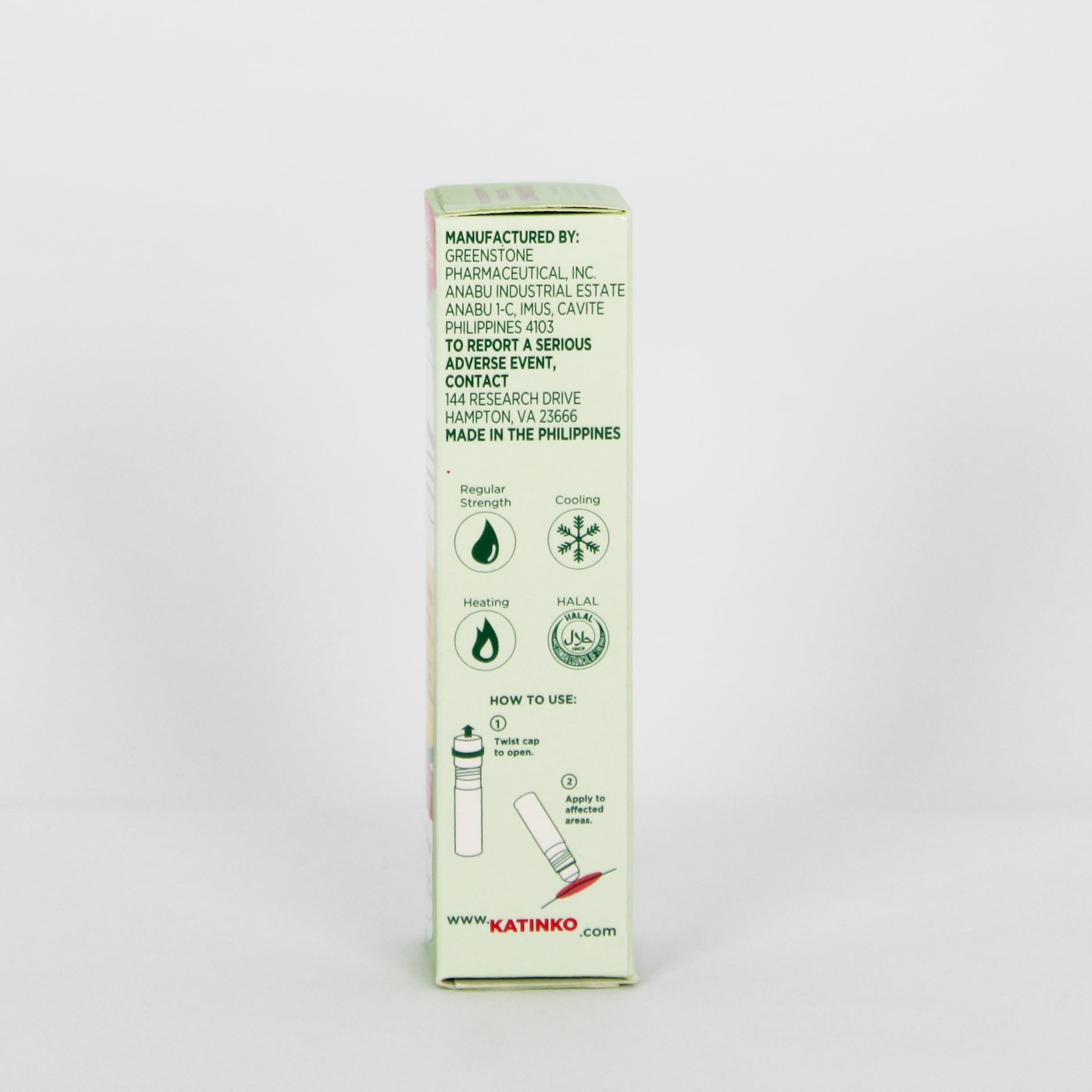 No-mess, easy-to-apply roll-on for fast relief