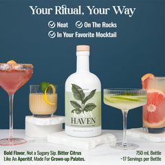 Kava Haven Non Alcoholic Spirit gluten free plant based allergen free drink