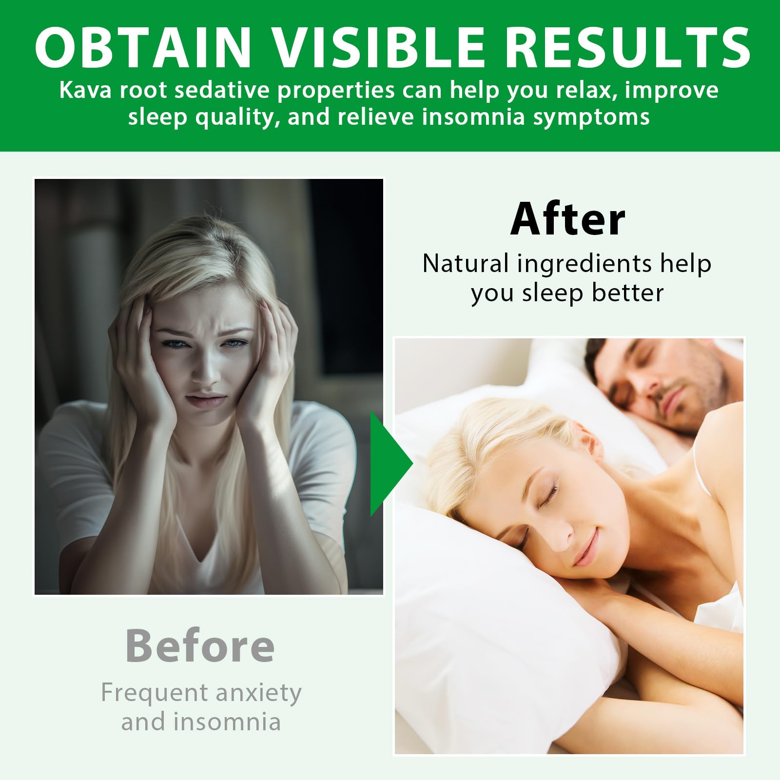 Relaxation and sleep concept illustration for Kava Kava