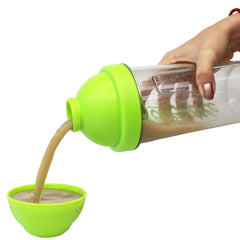 Kava being served from the 6 oz Alushell serving shell