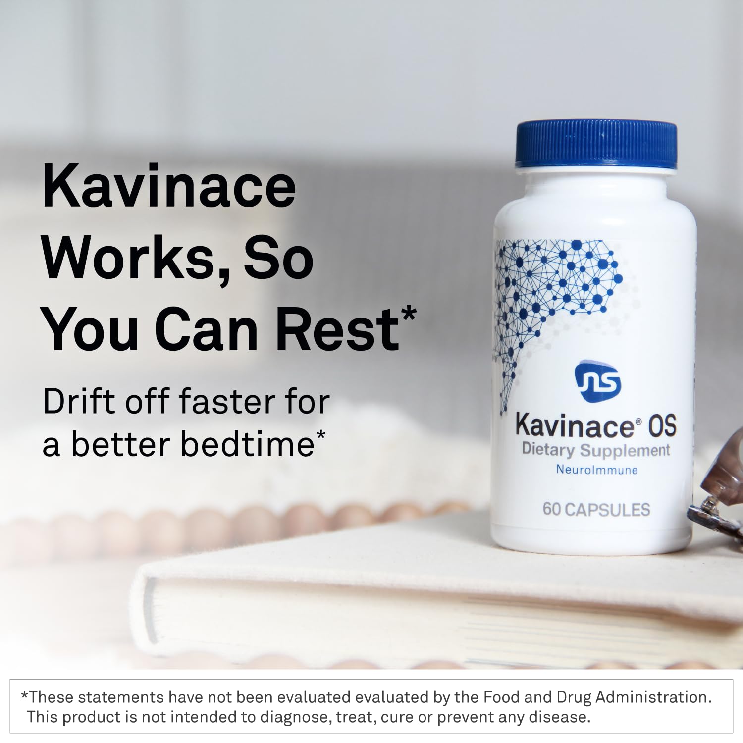 Multiple Kavinace OS capsules on a white background