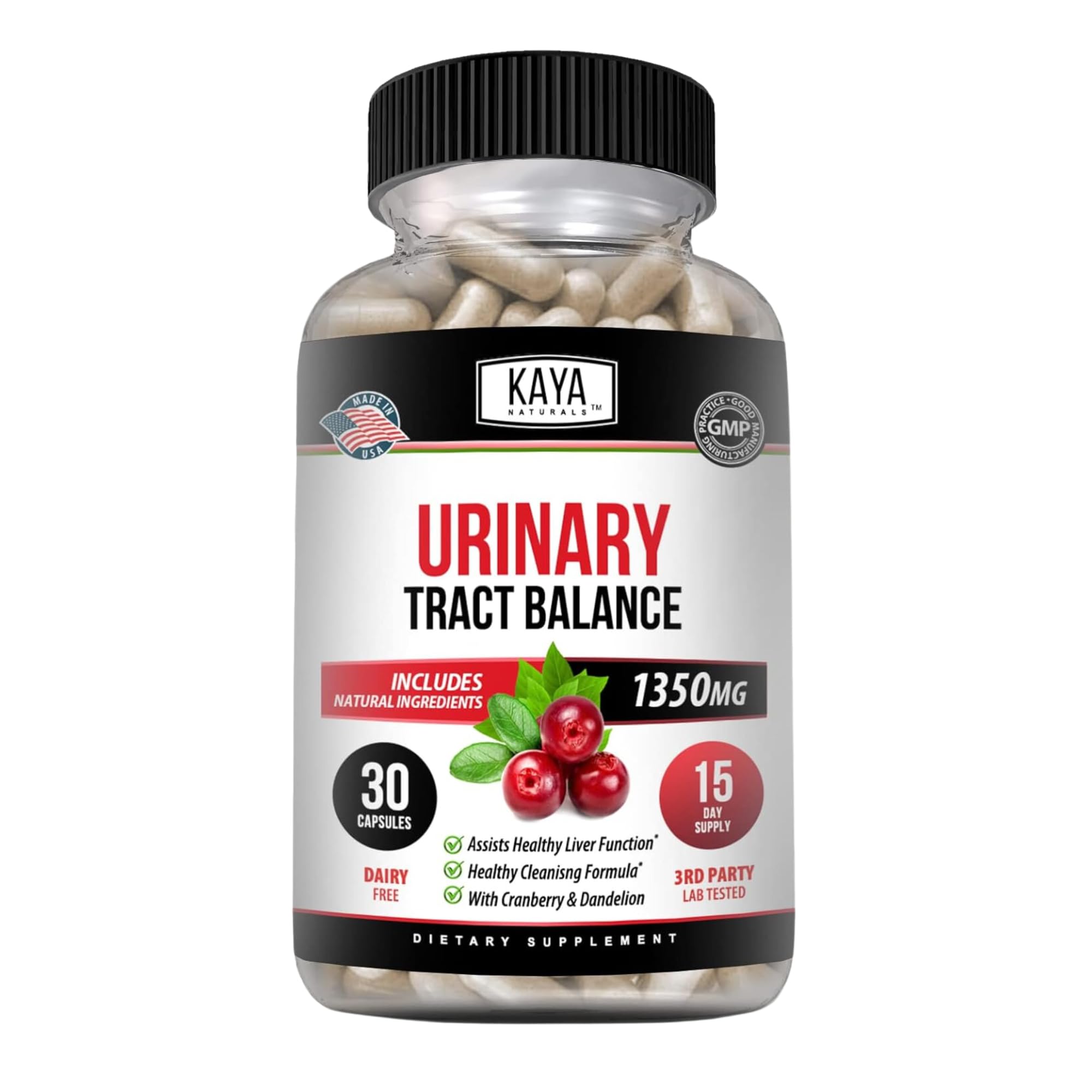 Kaya Naturals D-Mannose Urinary Tract Cleanse hero image