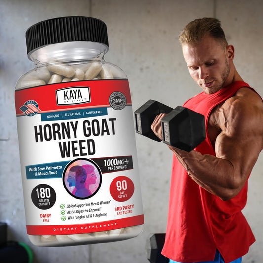 Kaya Naturals Horny Goat Weed capsules