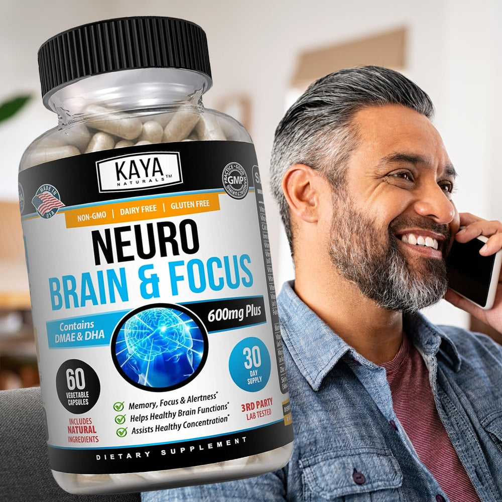Memory, focus, and clarity illustration for Kaya Naturals