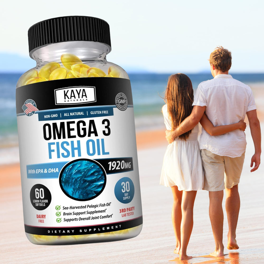 Daily dosage guidance for Kaya Naturals Omega-3