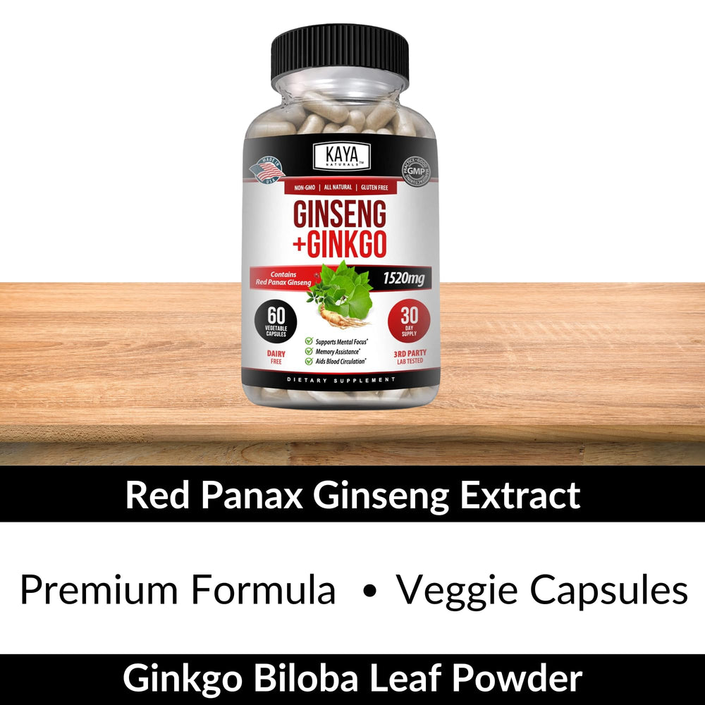 Kaya Naturals capsules shown in a few capsules