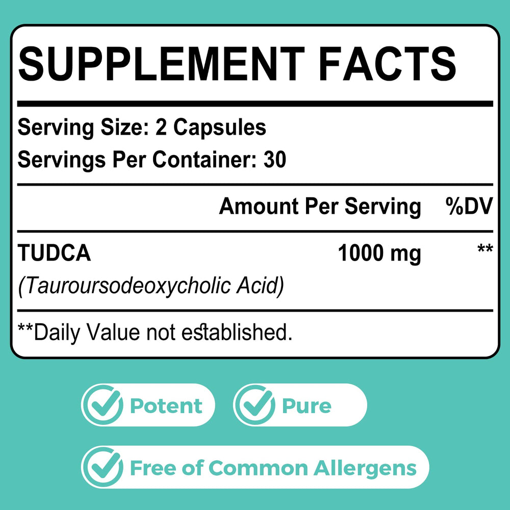 Vegan/gelatin-free Kayseari TUDCA capsule