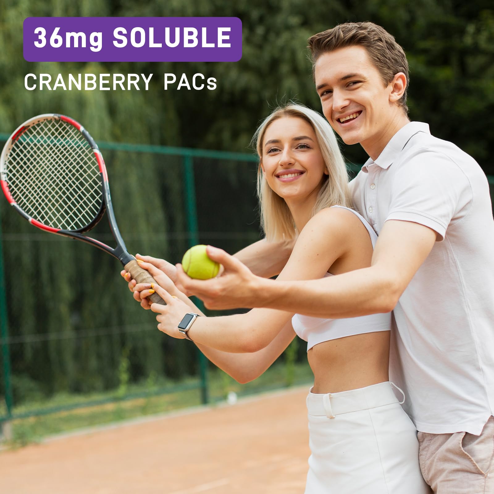 Daily use cranberry pills for women's urinary health