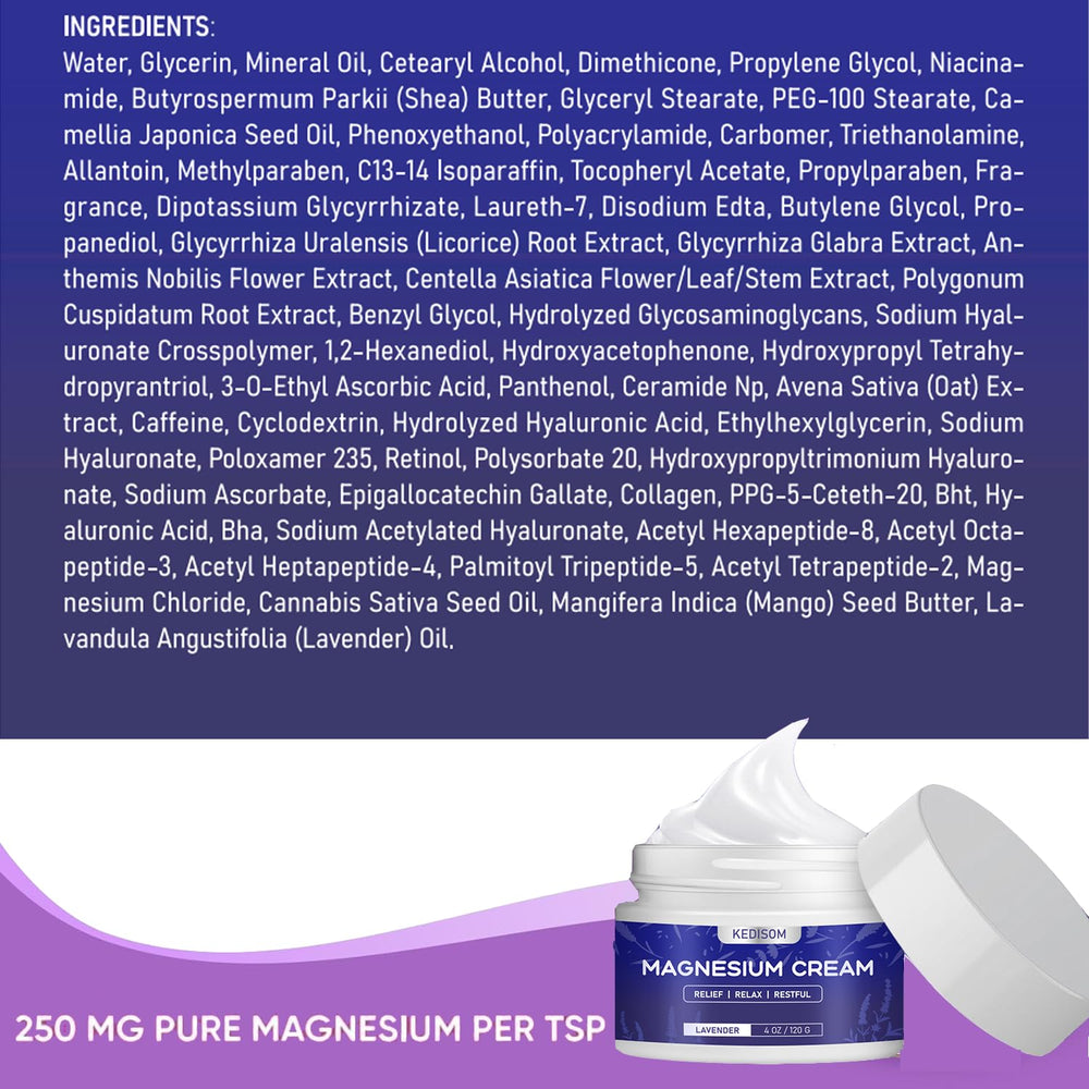 Nourishing shea butter and plant-based ingredients in cream