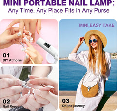 Keep Twenty-gel-curing-lamp delivers quick, even drying for various polishes