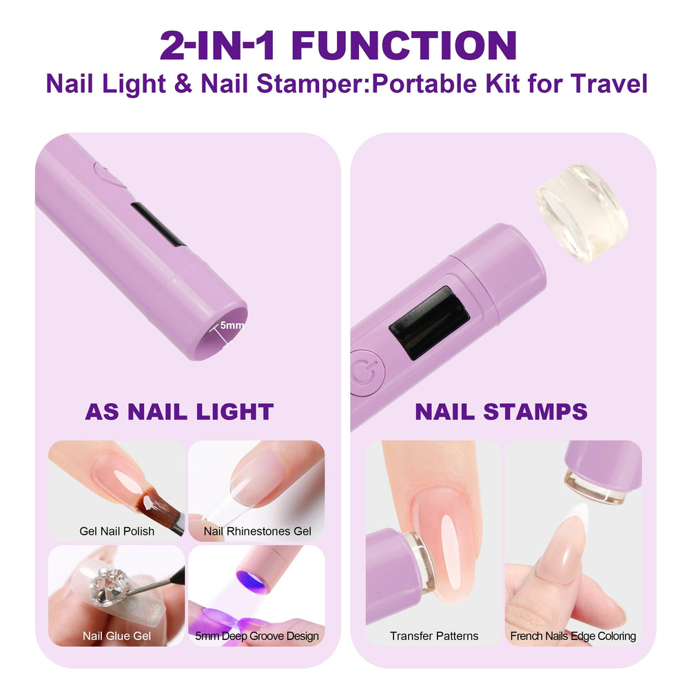 Keep Twenty usb-powered-nail-curing-lamp suits travel or studio setups