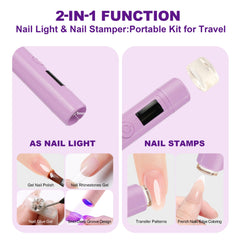 Keep Twenty usb-powered-nail-curing-lamp suits travel or studio setups