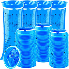 KKEETUR emesis bags 120pack ready backup for travel nausea relief and mess containment.