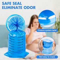 KKEETUR puke bags pocket-size portable for on-the-go emergencies.