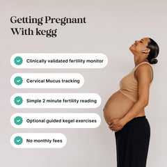 kegg Fertility App interface displaying fertile window