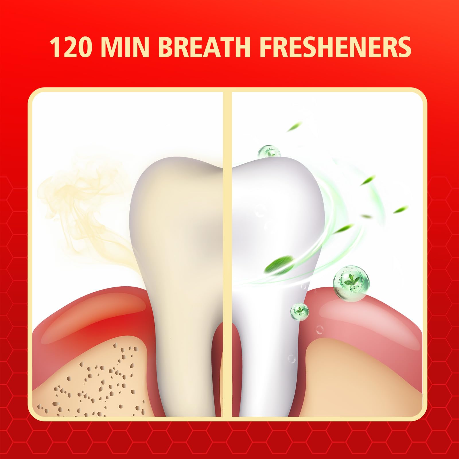 KeLeek toothpaste addressing gum sensitivity and gingivitis