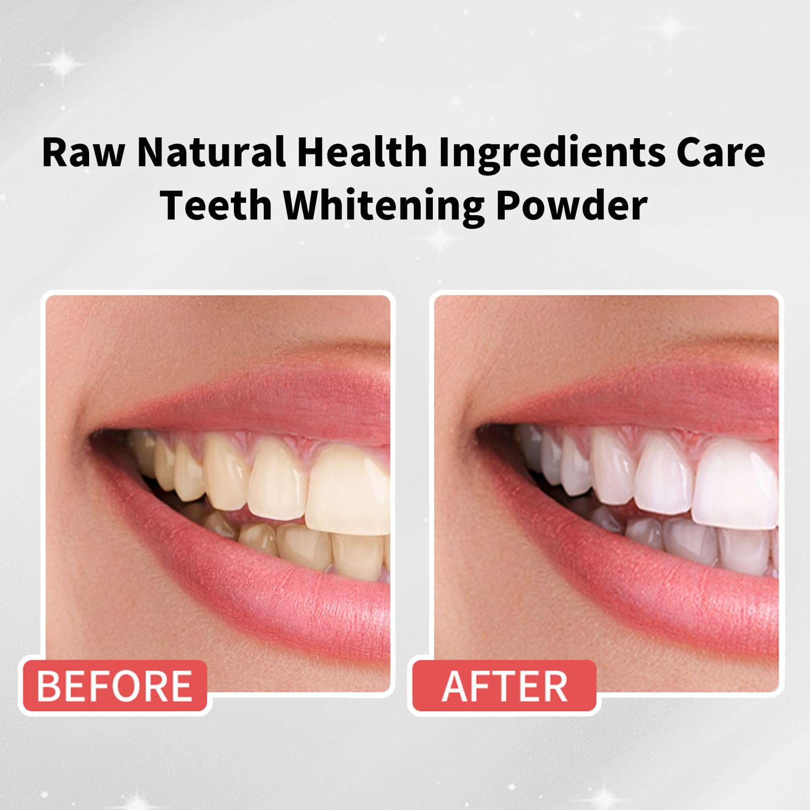 Lemon mint flavored KeLeek toothpaste powder