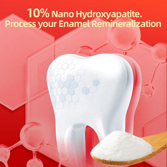 KeLeek Nano-Hydroxyapatite toothpaste tube close-up