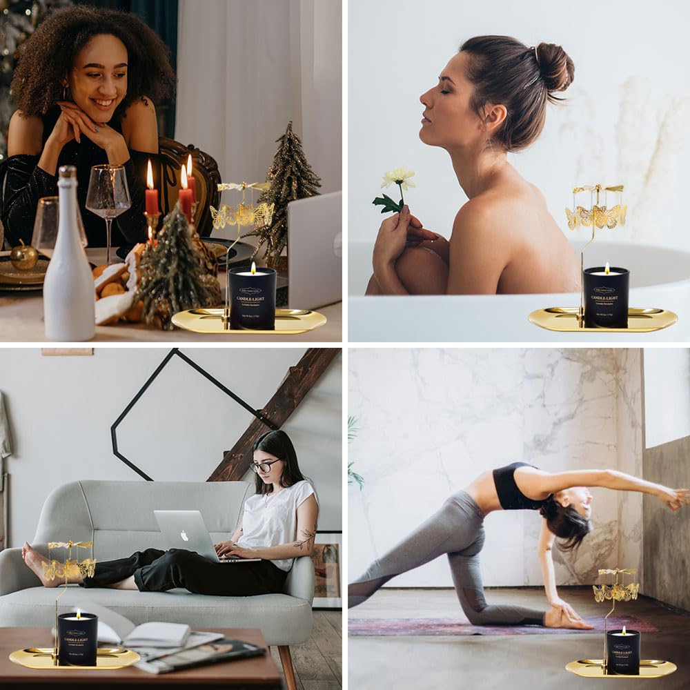 Box and packaging highlighting non-toxic candle features