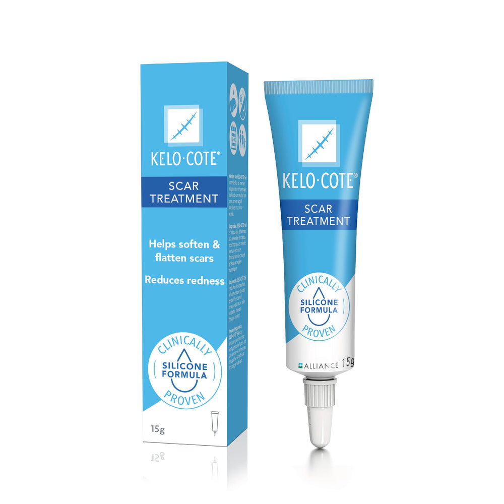 KELO-COTE Sinclair gel tube for scars provides protective film and healing support.
