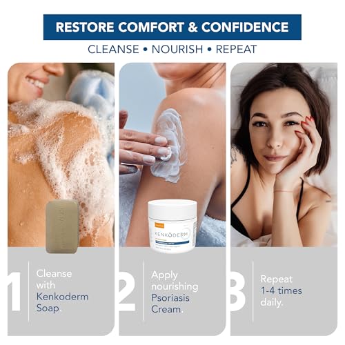 Kenkoderm Fragrance-free label confirms scent-free skincare for sensitive skin.