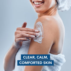 Kenkoderm Psoriasis Cream texture closeup shows creamy, non-greasy absorption.