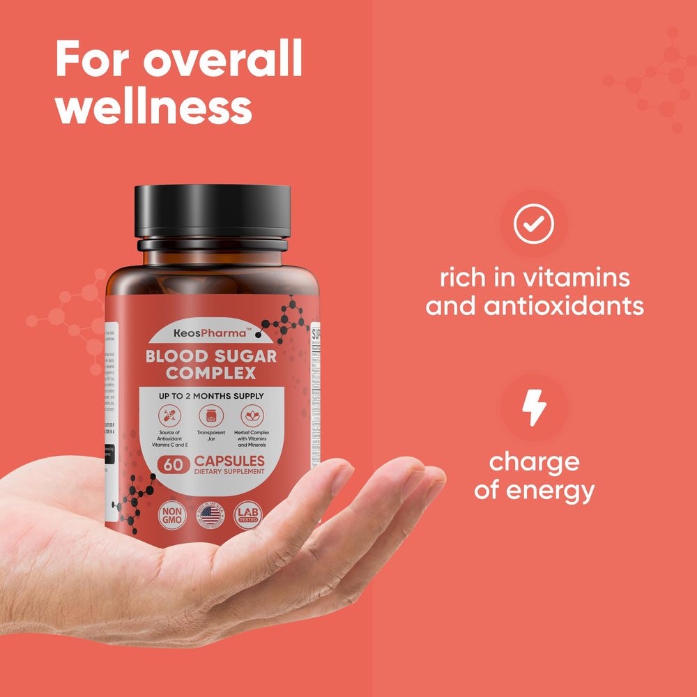 KeosPharma Blood Sugar Complex packaging