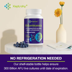GLP ONE production support and gut health with Akkermansia probiotic