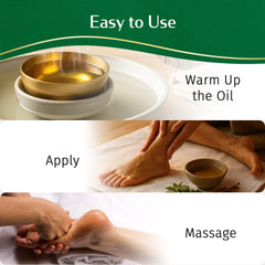 Melatonin-free, non-habit forming Ayurvedic oil