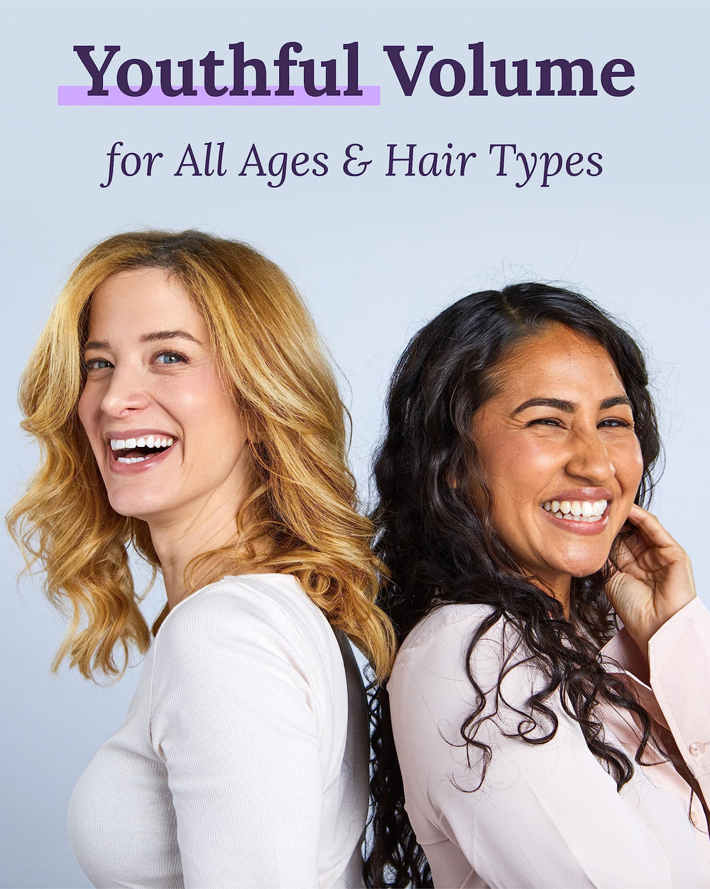 Group of women celebrating hair confidence