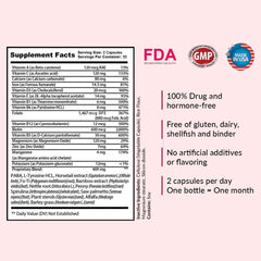 Saw Palmetto and natural ingredients used in Kerotin vitamins