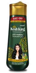 Kesh King Ayurvedic Hair Care Combo Pack packaging with bottles