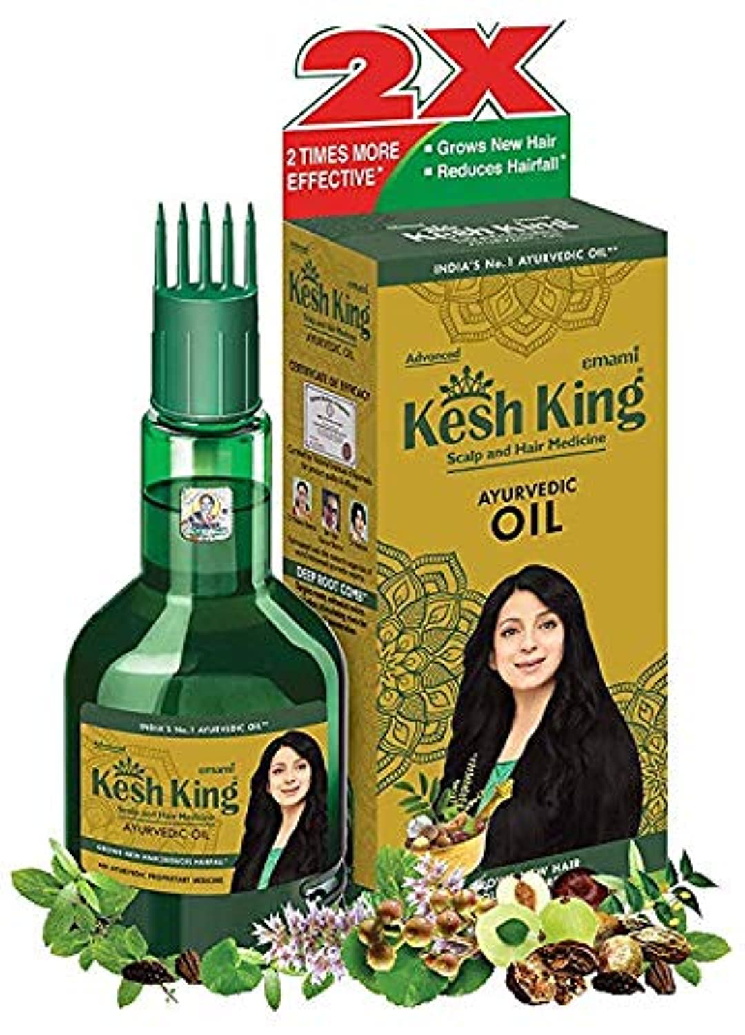 KESH KING Ayurvedic Hair Oil bottle 100ml