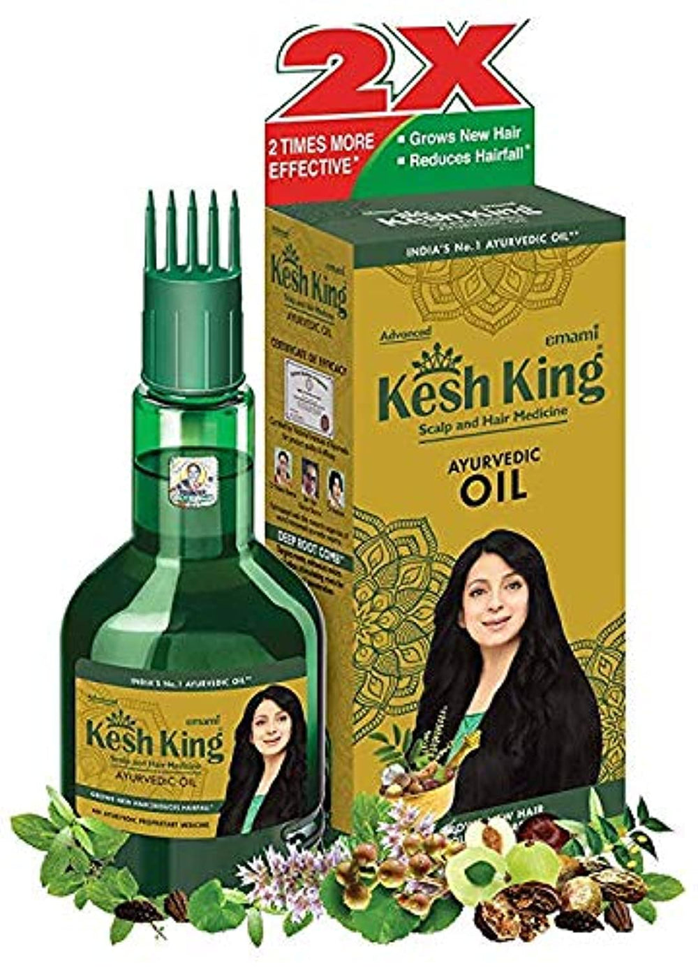 KESH KING Ayurvedic Hair Oil bottle 100ml