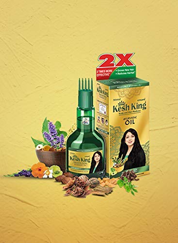 Herbs used in KESH KING hair oil: Bhringraj, Amalaki and other Ayurveda ingredients