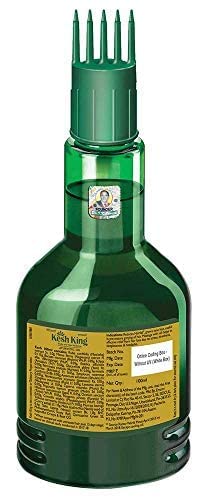 Before and after results of using KESH KING Ayurvedic Hair Oil