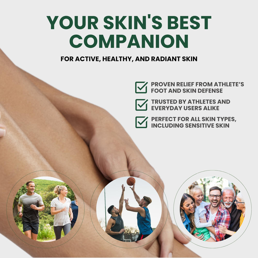 KESMEDIK balm in use on irritated skin during everyday activities