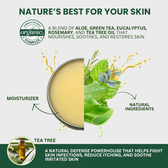 KESMEDIK balm texture closeup highlighting non-greasy hydration formula