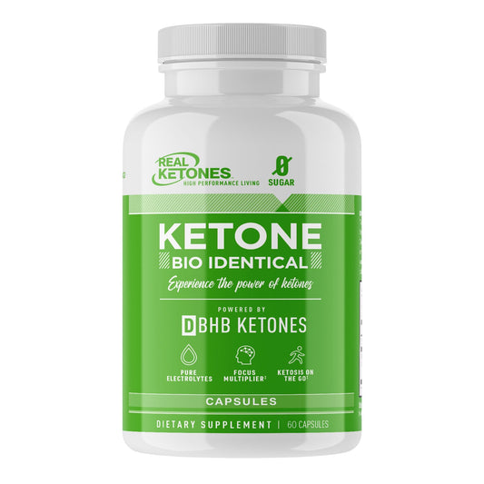 Front packaging of Keto BHB Salts Capsules with goBHB electrolytes