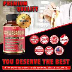 Keto-friendly Ashwagandha turmeric blend with black pepper